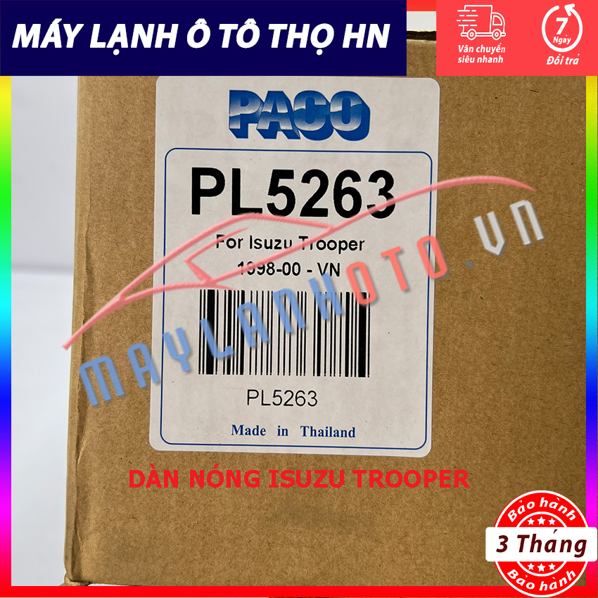 Dàn nóng Isuzu Trooper Hàng xịn Thái Lan