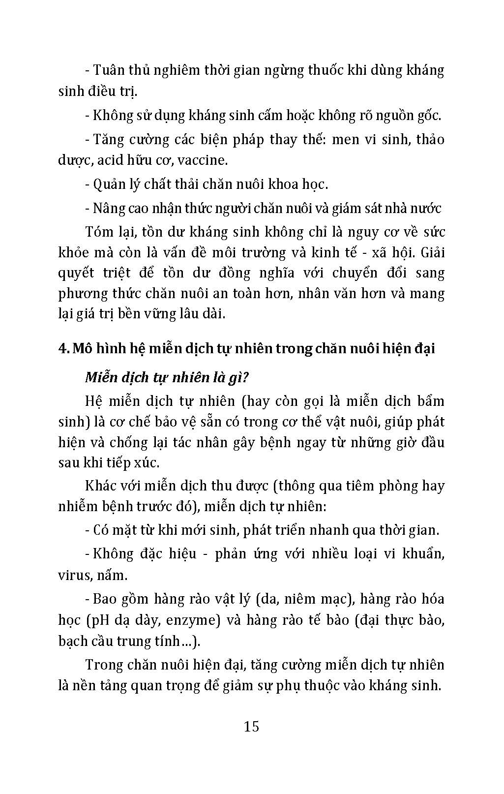 Nông Nghiệp Hữu Cơ - Chăn Nuôi Không Kháng Sinh