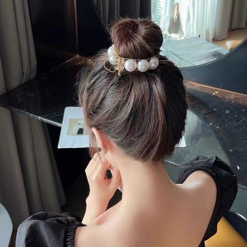 Kẹp Tóc Đính Ngọc Trai Xinh Xắn