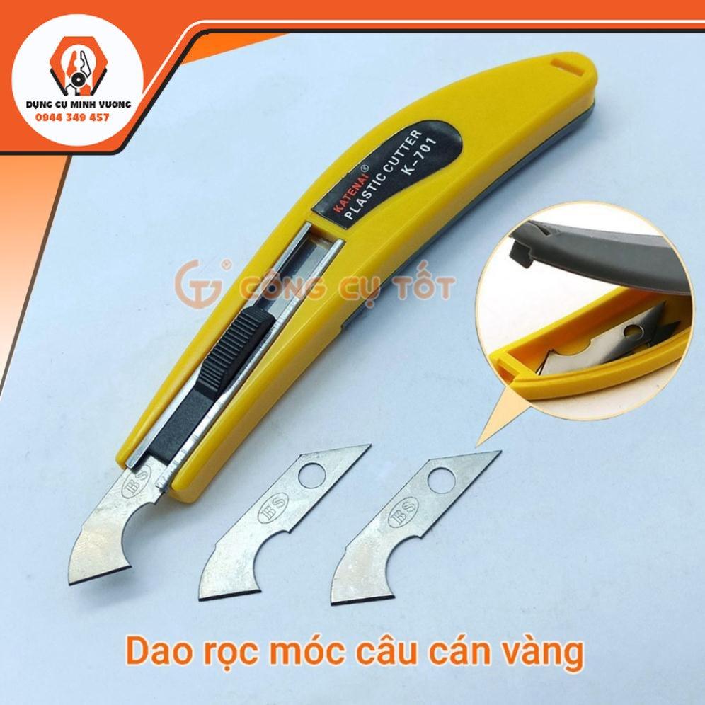Dao rọc móc câu cán vàng