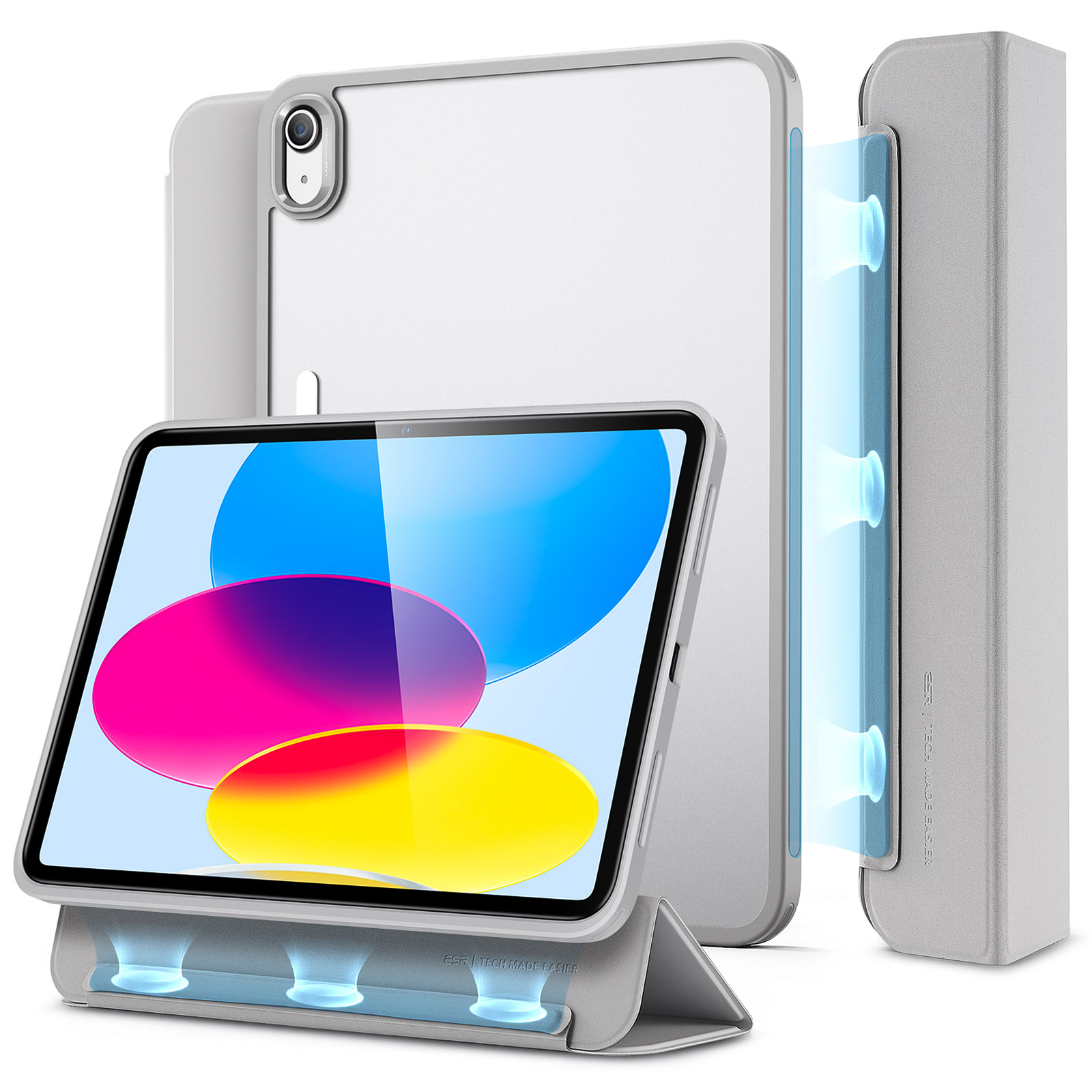 Bao da dành cho iPad Gen 10 10.9 inch 2022 ESR Ascend Hybrid Case - Hàng Chính Hãng