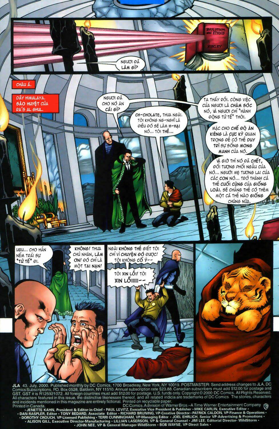 jla: tower of babel chapter 1 2