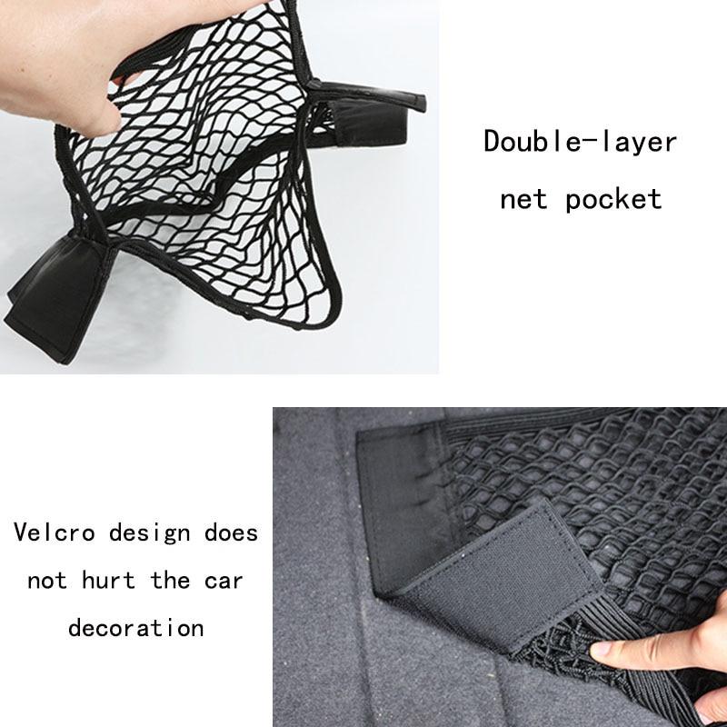 Túi Lưới Đựng Đồ Gắn Sau Lưng Ghế Xe Hơi Tiện Dụng