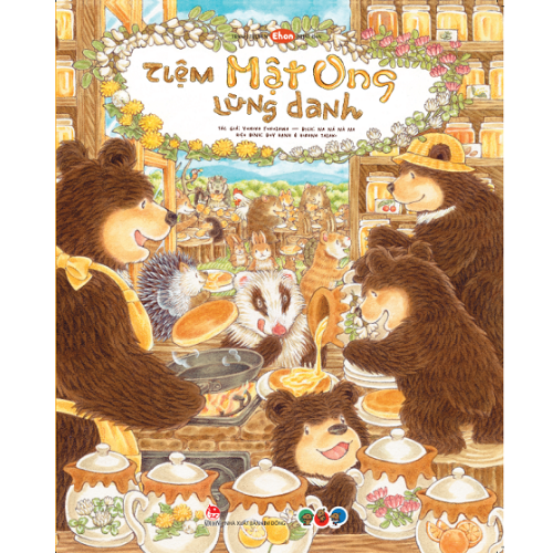 Sách cho bé từ 3 tuổi - Phát triển tư duy Tiệm mật ong lừng danh