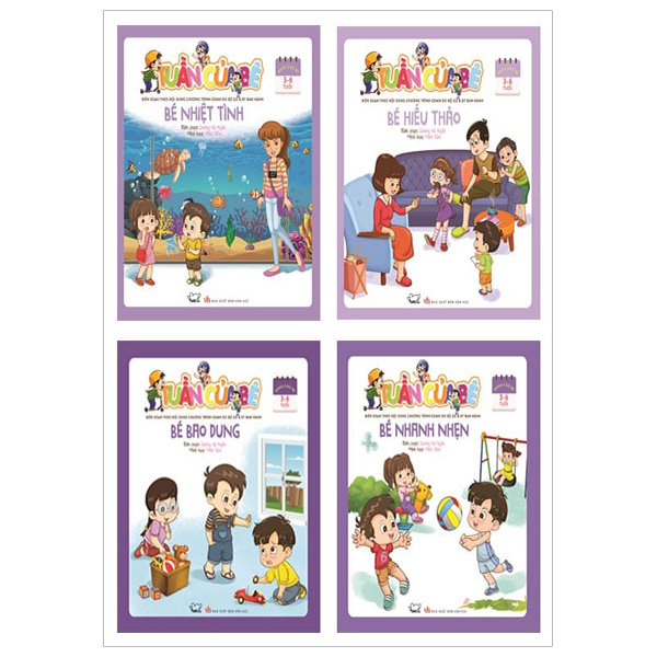 Tuần Của Bé Tháng 11 (Bộ 4 Cuốn)