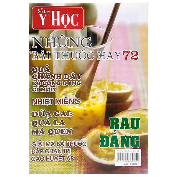 Sổ Tay Y Học - Những Bài Thuốc Hay 72