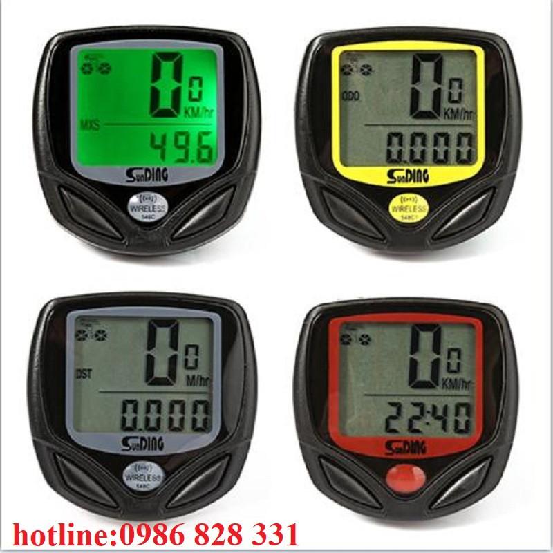 Đồng hồ đo tốc độ xe đạp đa năng