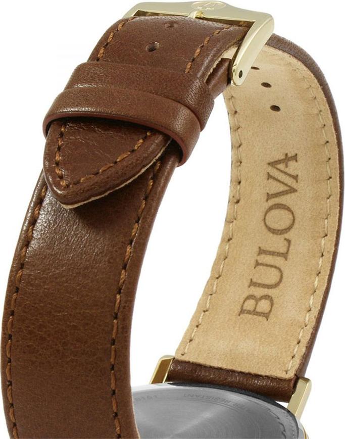 Đồng hồ nam dây da bulova 97B151