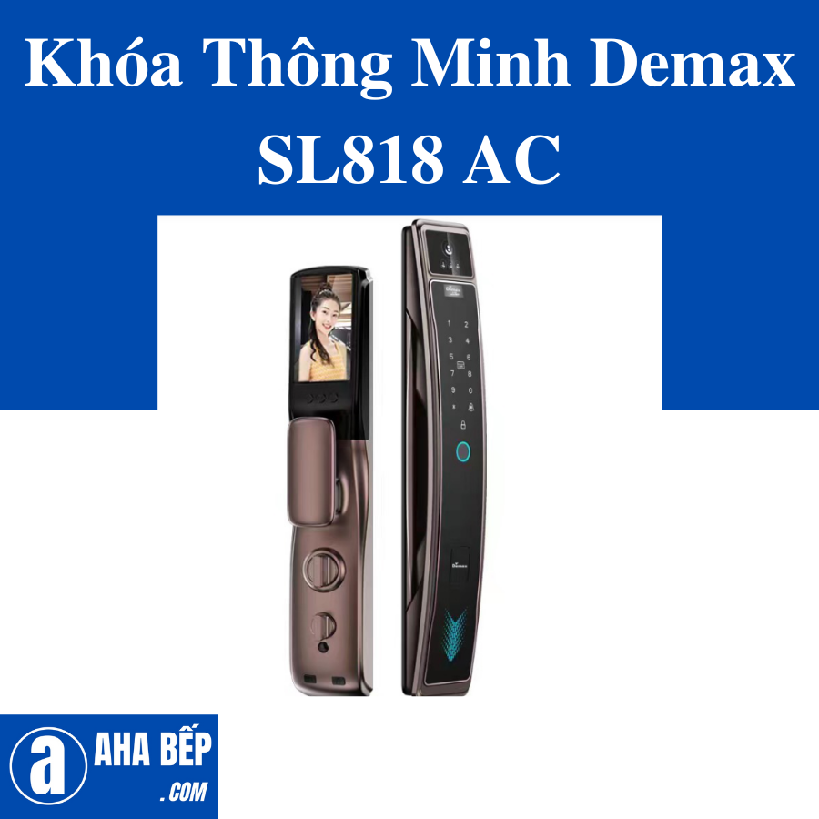 Khóa Thông Minh Demax SL818 AC. Hàng Chính Hãng