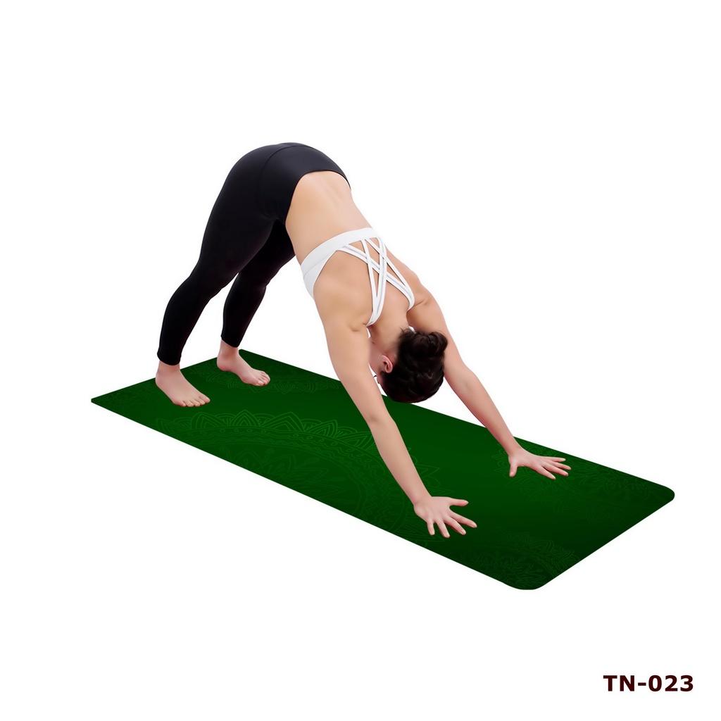 Thảm Yoga Giá Rẻ Chất Liệu Vải Nỉ Thấm Hút Tốt Kích Thước 80x180cm Độ Dày 4.5mm Có Nhiều Mẫu - TN-0824