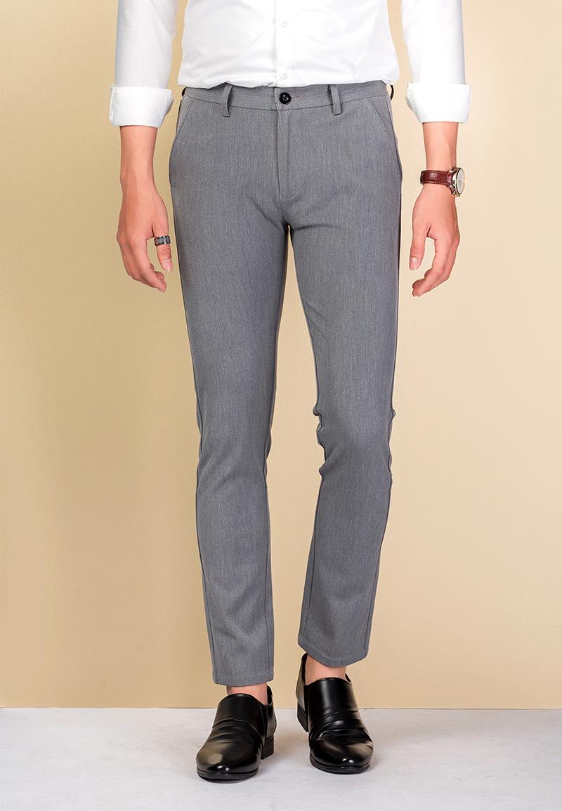 Quần Tây Nam TITISHOP QTN159 Xám cotton