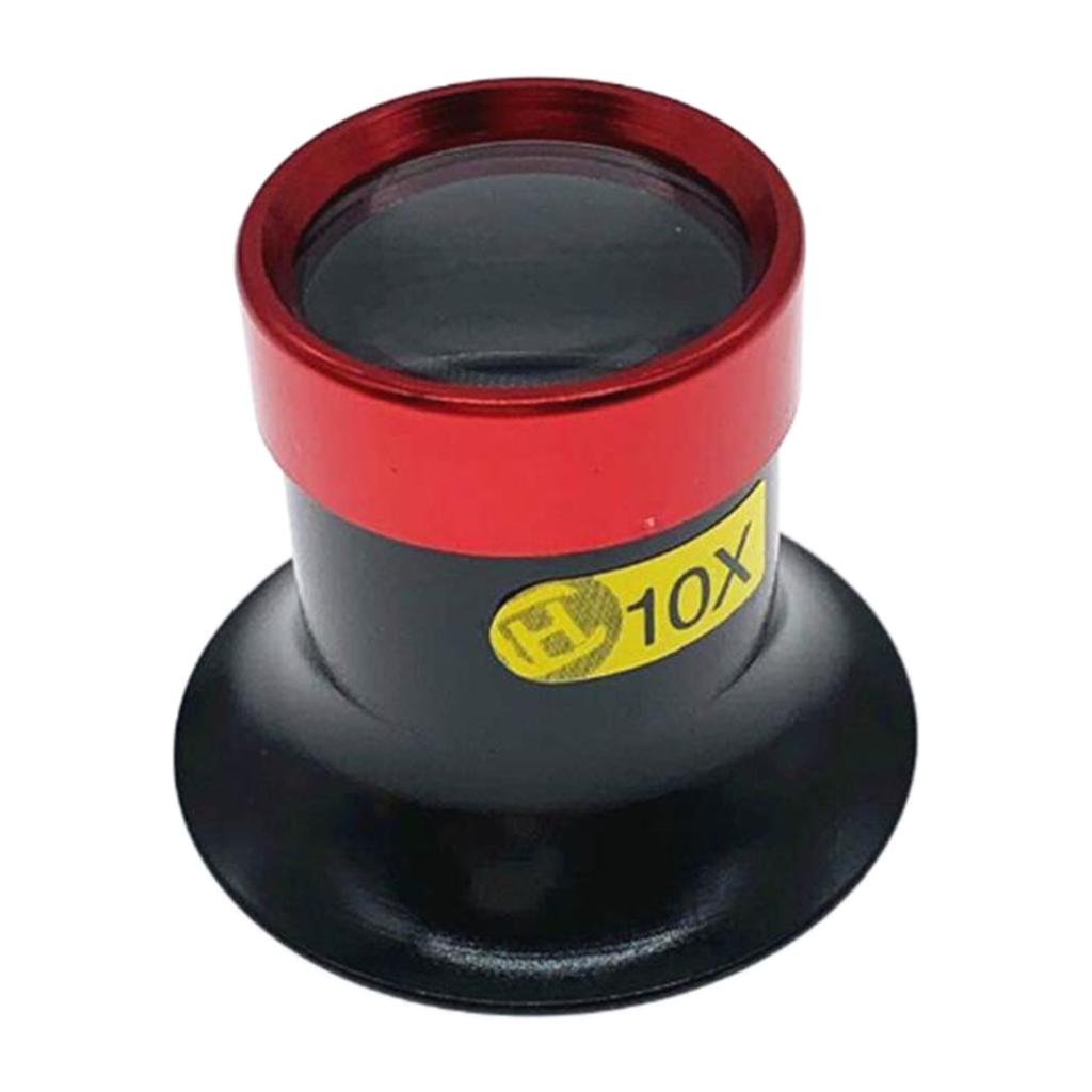 Monocular Magnifying Glass Loupe Lens Magnifier Jewelry Repair Tool 10X
