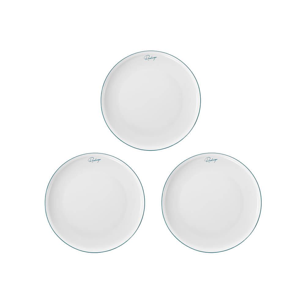 Bộ 3 Dĩa 26cm Gốm Sứ Cao Cấp Tròn To Elmich RoseDesign EL-0260 , Hàng Chính Hãng - JoyMall