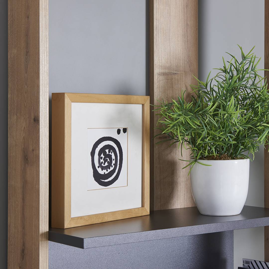 Kệ sách gỗ hiện đại SMLIFE Bowie – Size M | Gỗ MDF dày 17mm chống ẩm | D60xR28xC160cm