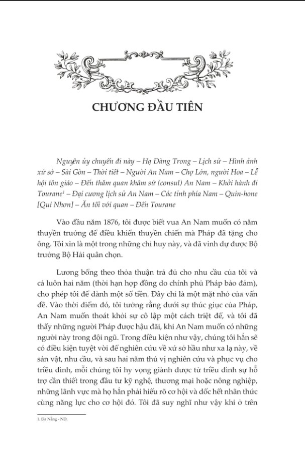 Vương quốc An Nam và Dân An Nam - KÝ SỰ DU HÀNH