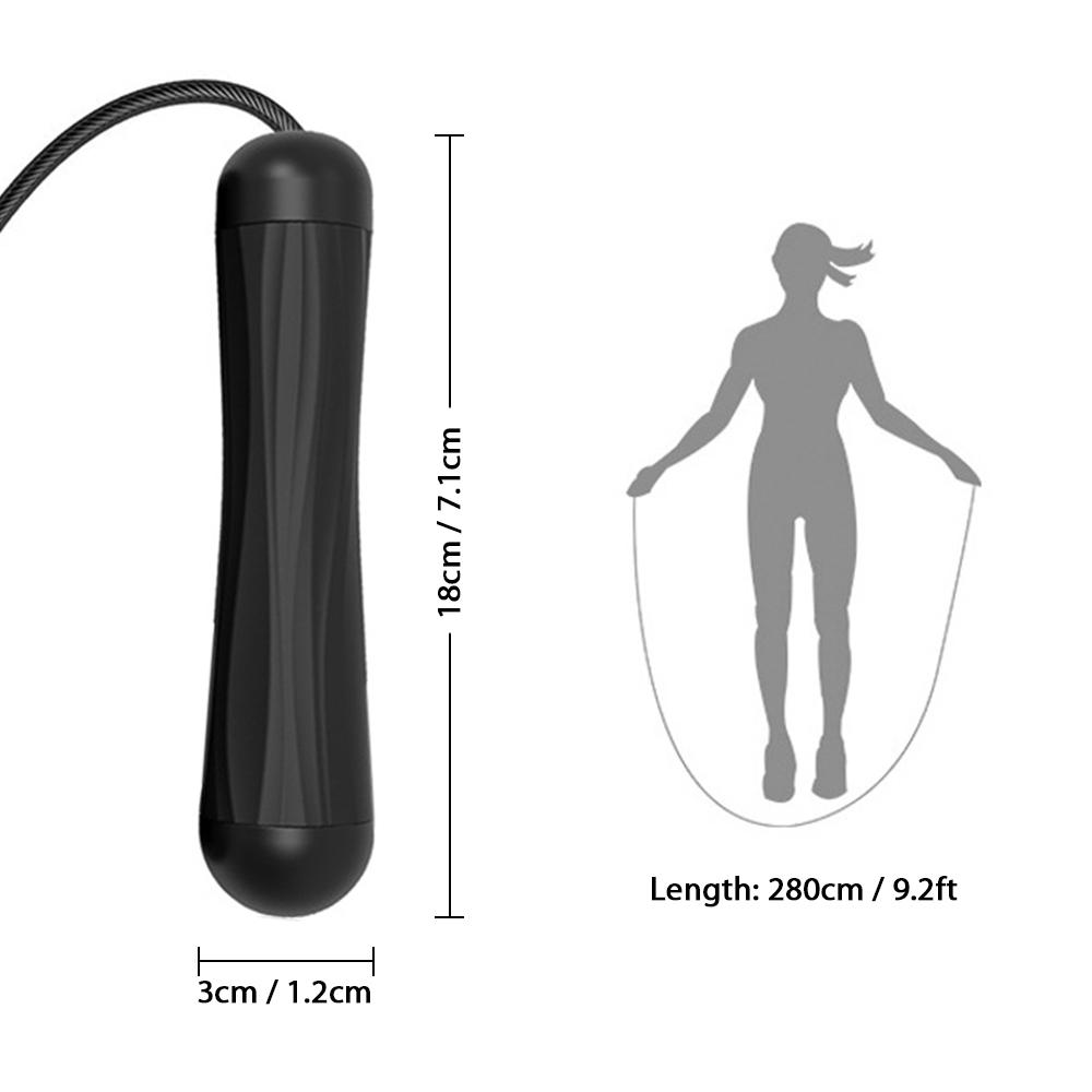 Dây nhảy dây bằng thép 2,8M