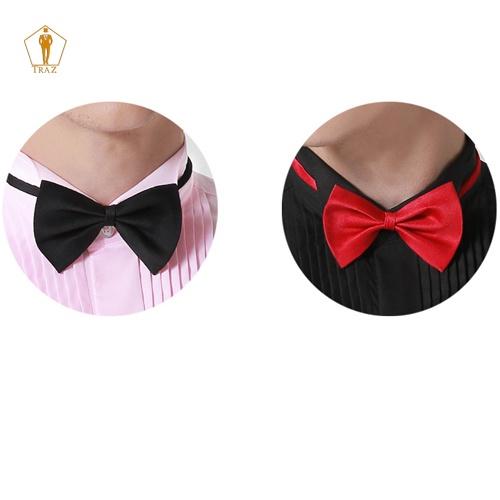 Áo Sơ Mi Nam TRAZ Xếp Ly Và Măng Séc Nam, Cufflink Chất Vải Cotton(mặc ôm thì giảm 1 đến 2 size)