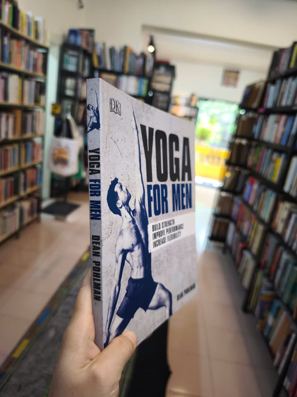 Sách - Yoga For Men: Build Strength, Improve Performance, Increase Flexibility by Dean Pohlman - Fitness/ Health /Sports In English