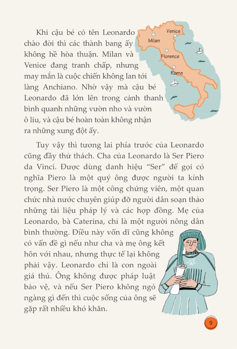 Truyện Kể Danh Nhân Truyền Cảm Hứng - Leonardo Da Vinci _DTI