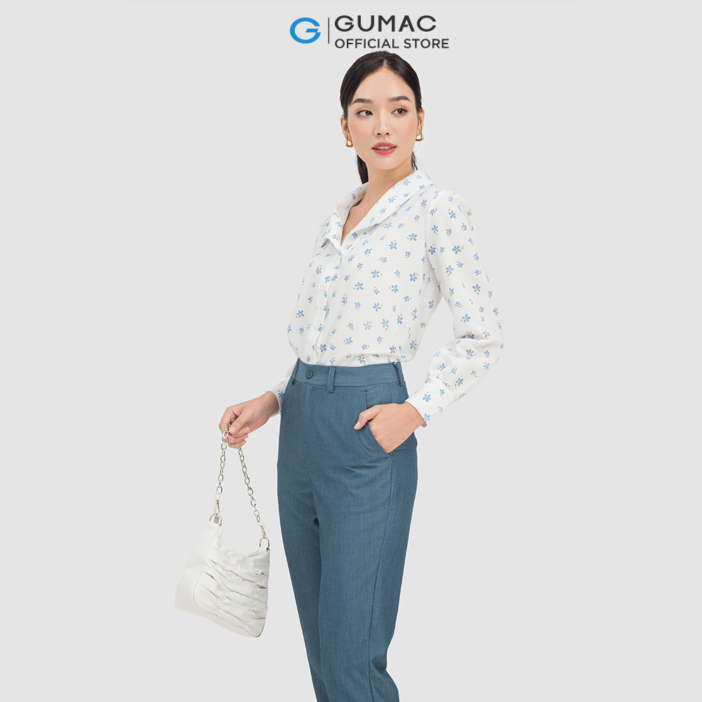 Quần tây nữ GUMAC QC07045 công sở cơ bản