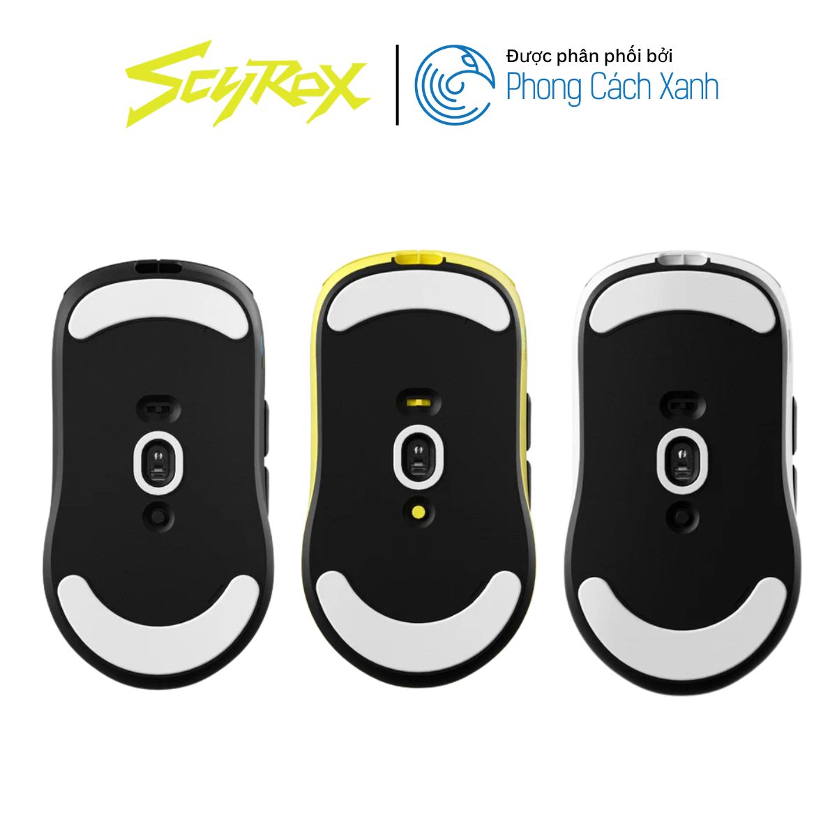 Chuột không dây siêu nhẹ Scyrox V8 - Đi kèm dongle 8K - Hàng Chính Hãng