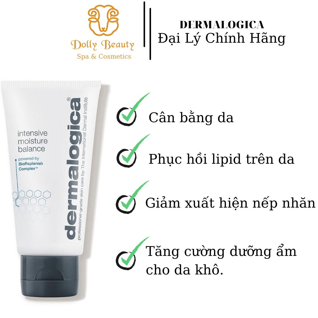 Kem dưỡng dành cho da khô INTENSIVE MOISTURE BALANCE của Dermalogica - Dolly Beauty