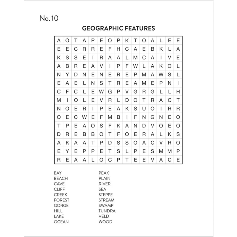 Sách 250 Puzzles - Word Search - Blue &amp; Red