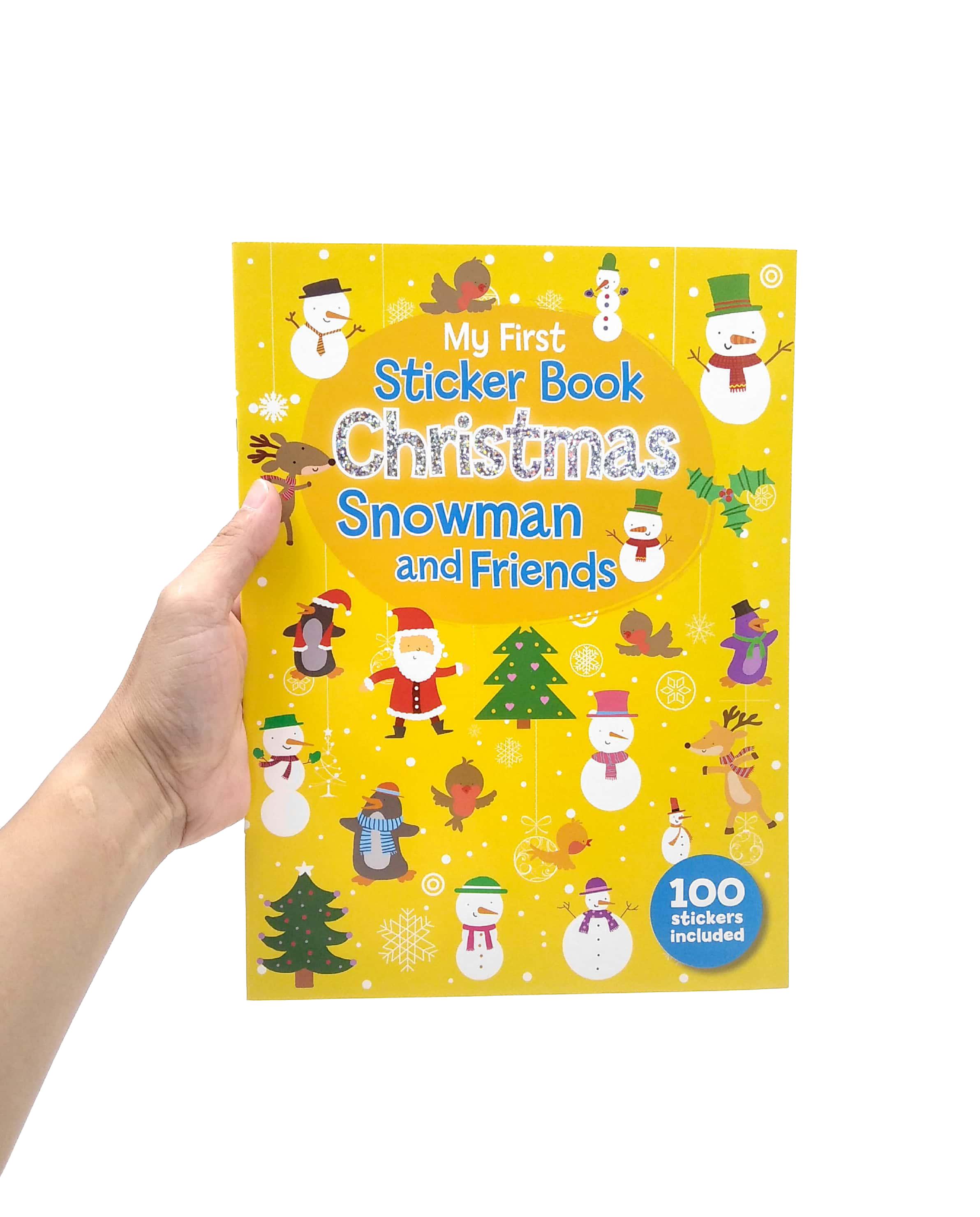 My First Christmas Sticker Book: Snowman And Friends