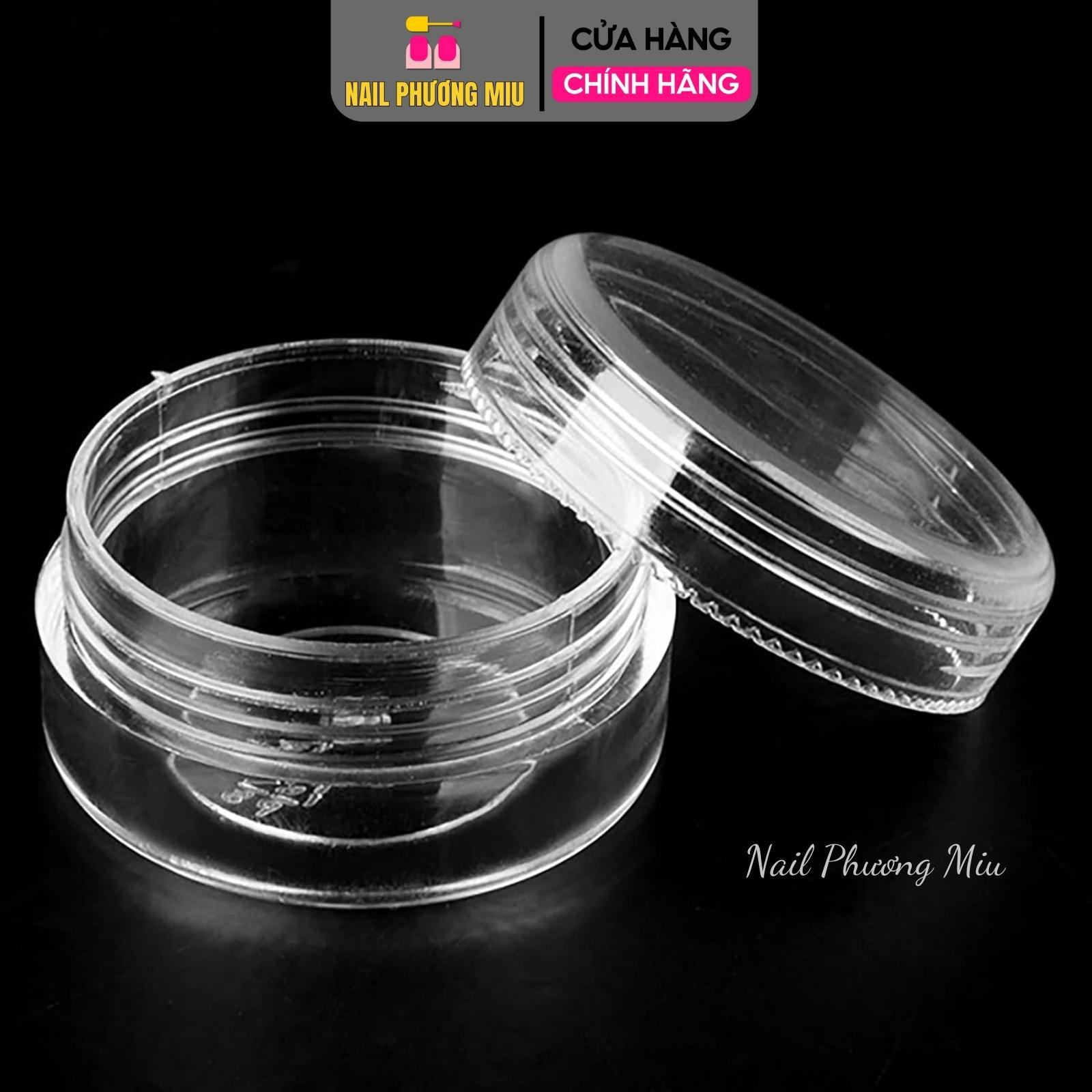 Khay Đựng Xà Cừ Làm Nail 12 Ô Bằng Nhựa Cứng Tiện Lợi Để Đựng Charm Nail Cho Thợ Nail, Thiết Kế Gọn Gàng, Dễ Sử Dụng