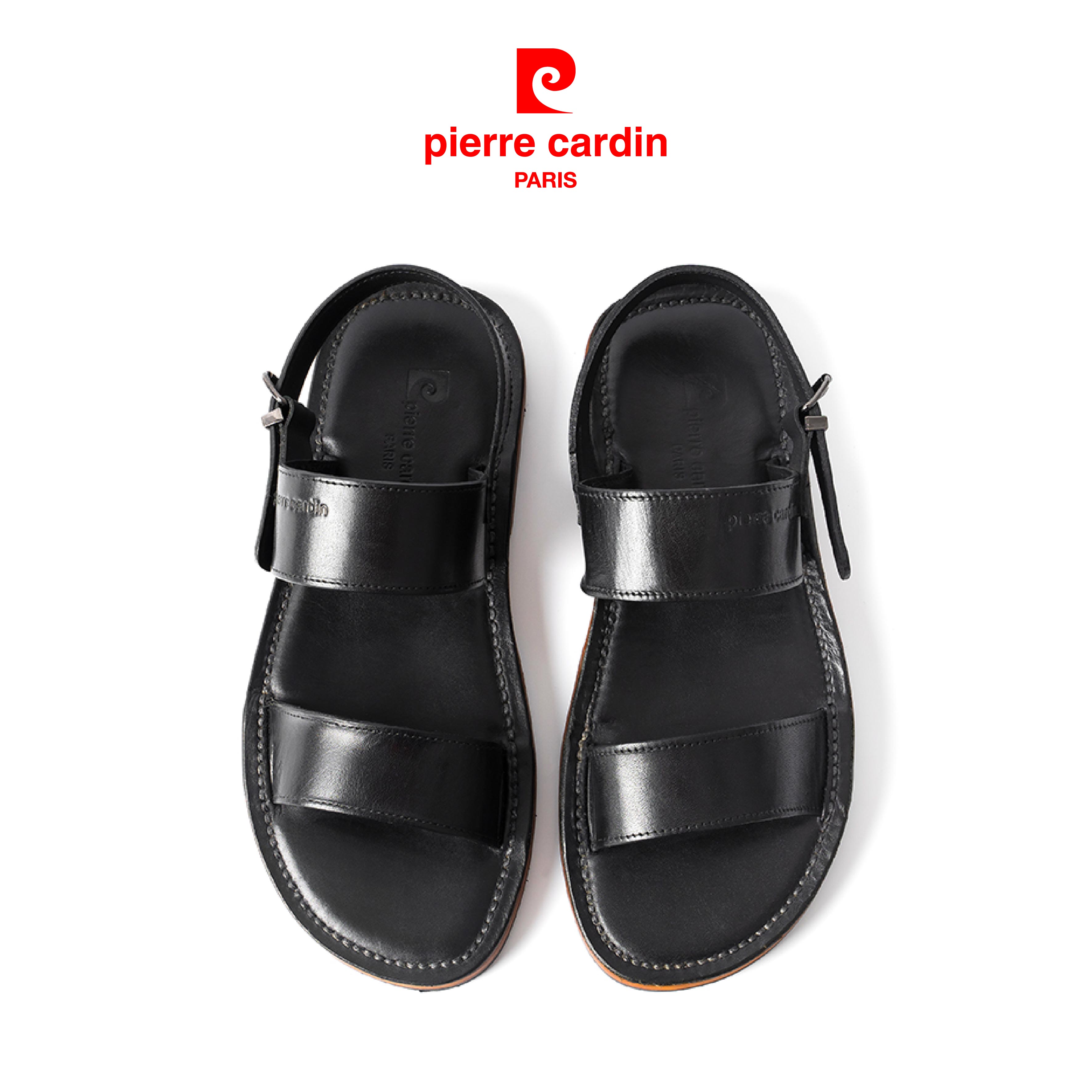 Sandal nam cao cấp Pierre Cardin PCMFWL 135 - màu đen