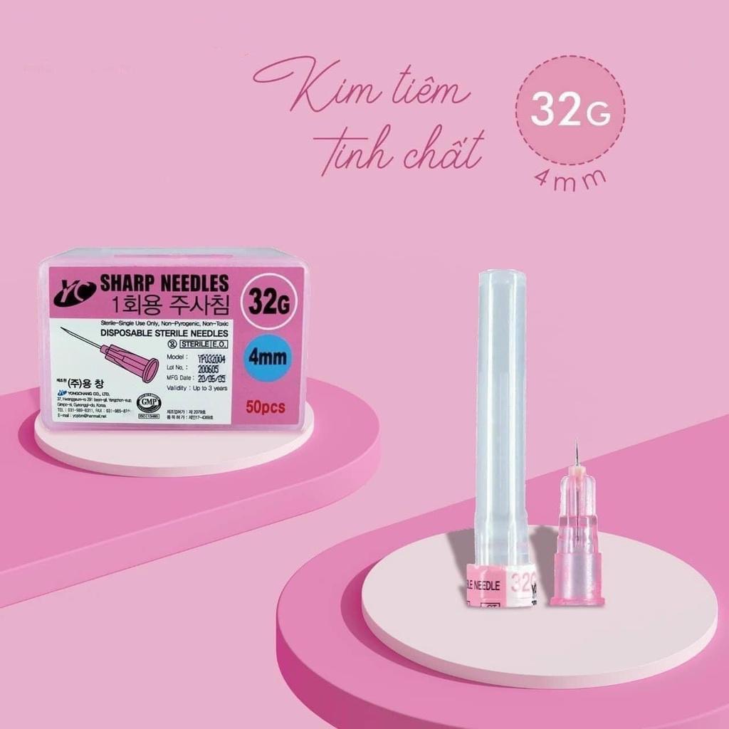 Kim Meso, Đưa Dưỡng Chất Căng Bóng Da ,Kim 34G Kim 32G Chuẩn Y Khoa
