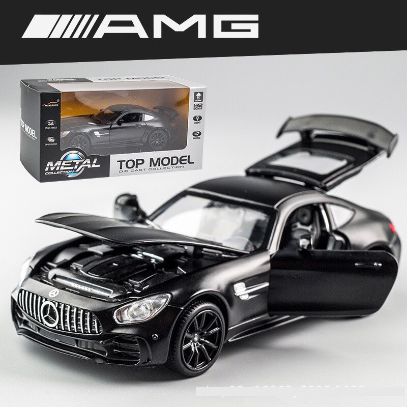 Mô hình xe ô tô siêu xe Mercedes AMG GTR tỉ lệ 1/24