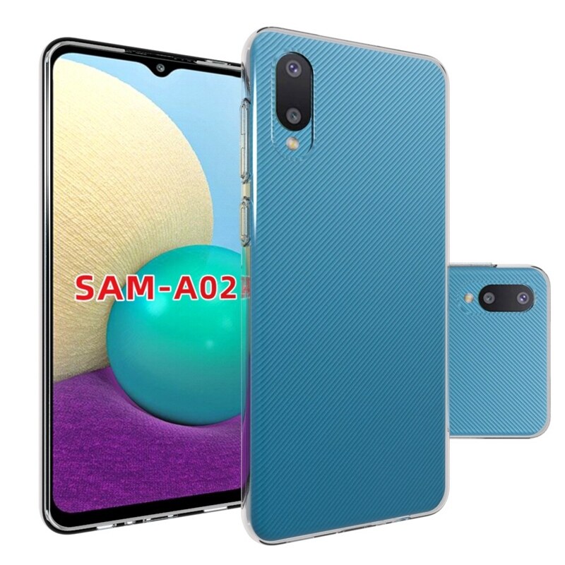 Ốp lưng silicon trong suốt dành cho Samsung galaxy M02/A02