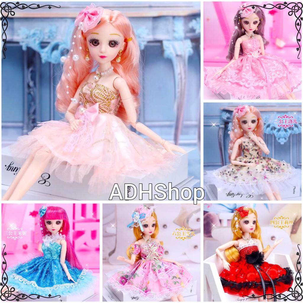 Váy Đầm Tiểu Thư Cho Búp Bê 36cm