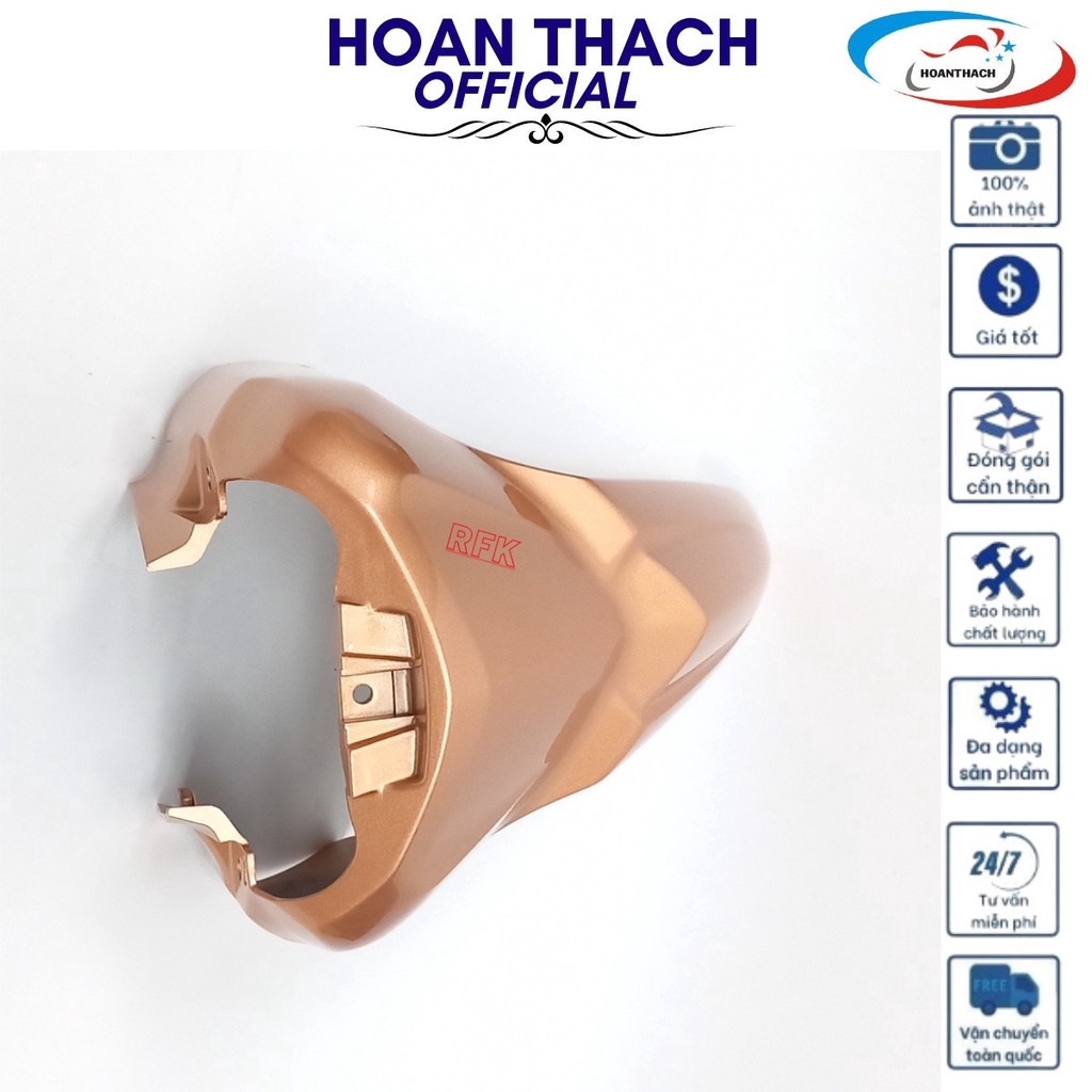 Chắn bùn trước  xe máy Wave RSX 110 đời 2012-2013 Màu Cam Nhạt honda, chính hãng HOANTHACH 61100K07900ZE