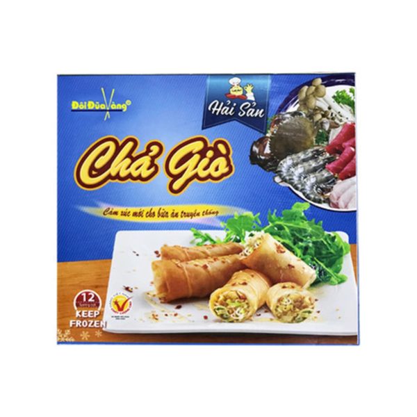Chả giò hải sản đôi đũa vàng