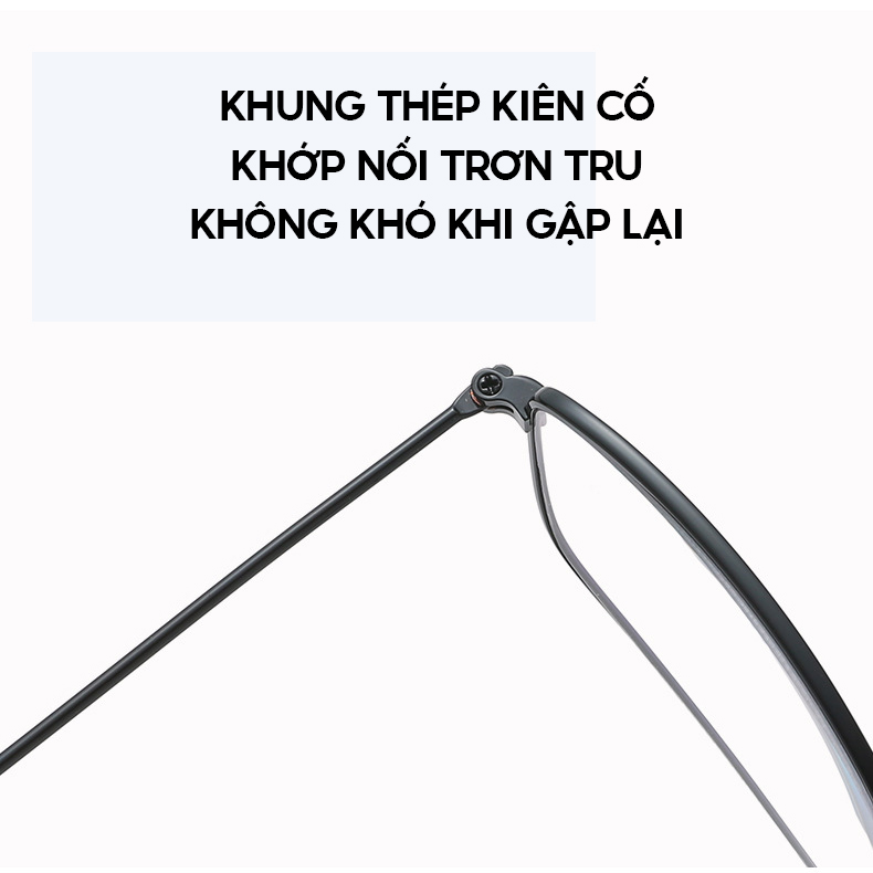 Kính Lão Kính Đọc Sách Gọng Kim Loại Thời Trang Unisex