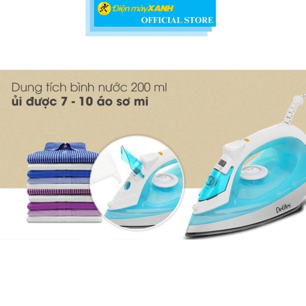 Bàn ủi hơi nước Delites ES-2472 1740W - Hàng Chính Hãng