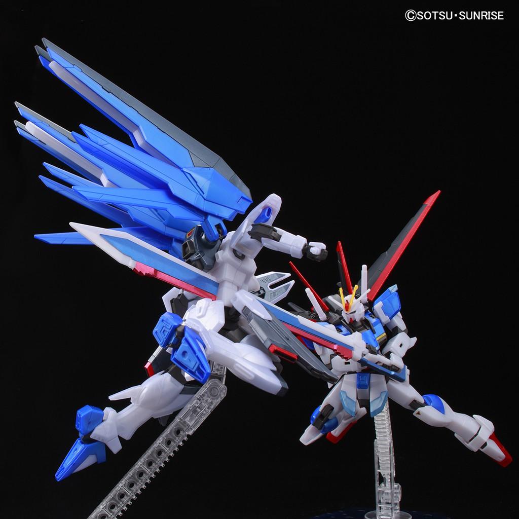 Bộ đồ chơi mô hình lắp ráp HG 1/144 STRIKE FREEDOM GUNDAM vs FORCE IMPULSE GUNDAM