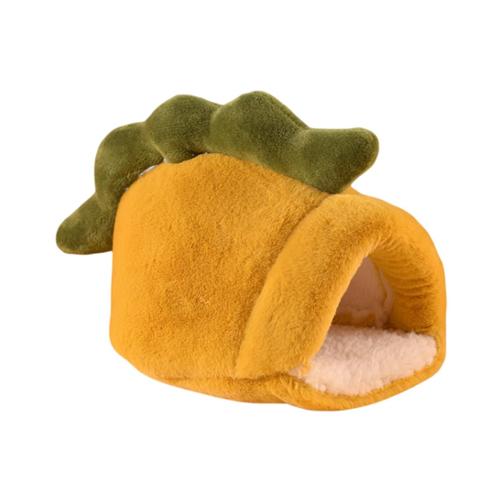 Hamster Bed Cute Plush Soft Warm Bed Mini for Hedgehog Rat Dwraf Hamster