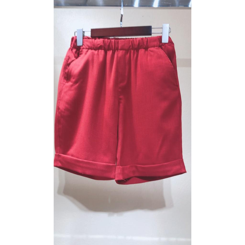 Quần Short Cạp Cao_