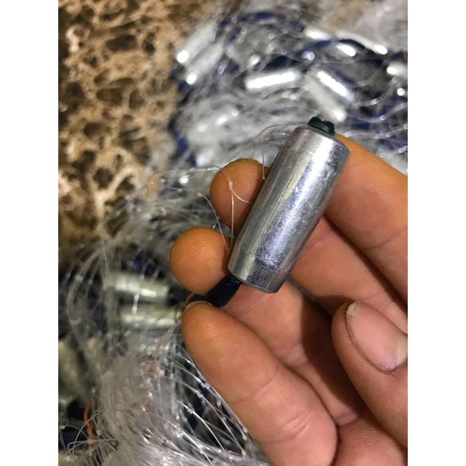 Chài cước chân chì đúc 3m - bung ra 6m, hàng chuẩn, tặng dây
