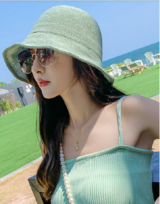 Nón chống nắng vành nhỏ phong cách Hàn, mũ nữ thời trang mới