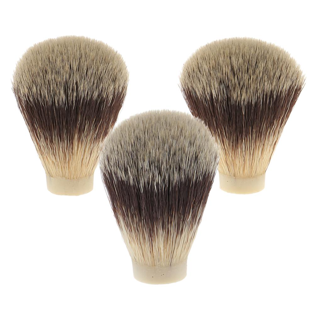 Soft Fluffy Nylon Shaving Brush Shave Replacement Knot For Men Salon Barber Hair Ramoval Cutting Dust Cleansing