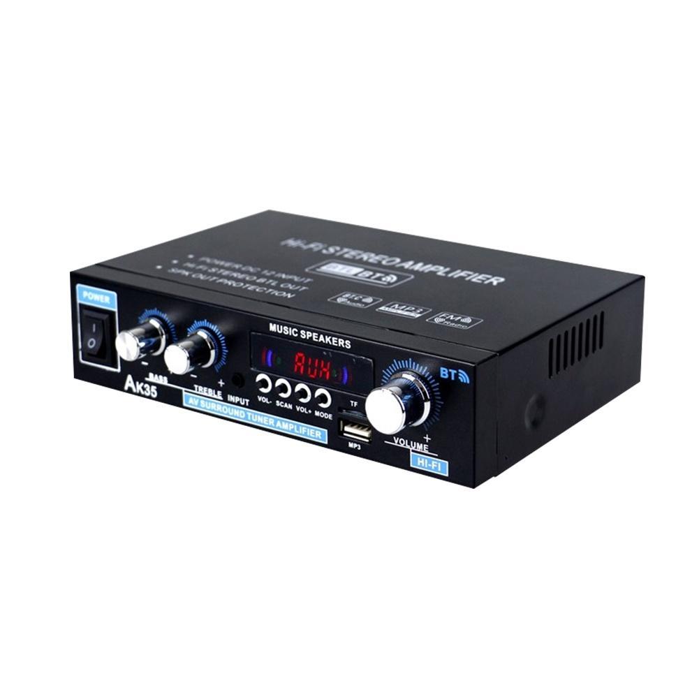 Bộ Khuếch Đại Âm Thanh Bluetooth AK35 HiFi Có Cổng USB TF RCA