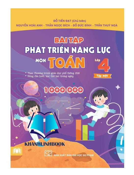 Sách Combo Bài Tập Phát Triển Năng Lực Môn Toán Lớp 4 Tập 1 + 2