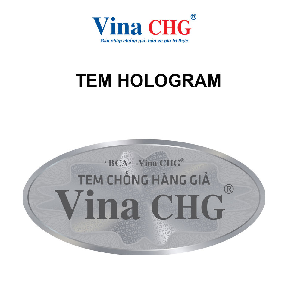 Tem Hologram 7 màu - Vina CHG - Hàng Chính Hãng