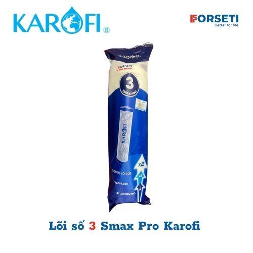 Bộ lõi lọc nước thô 123 SMAX Pro Karofi - Hàng chính hãng