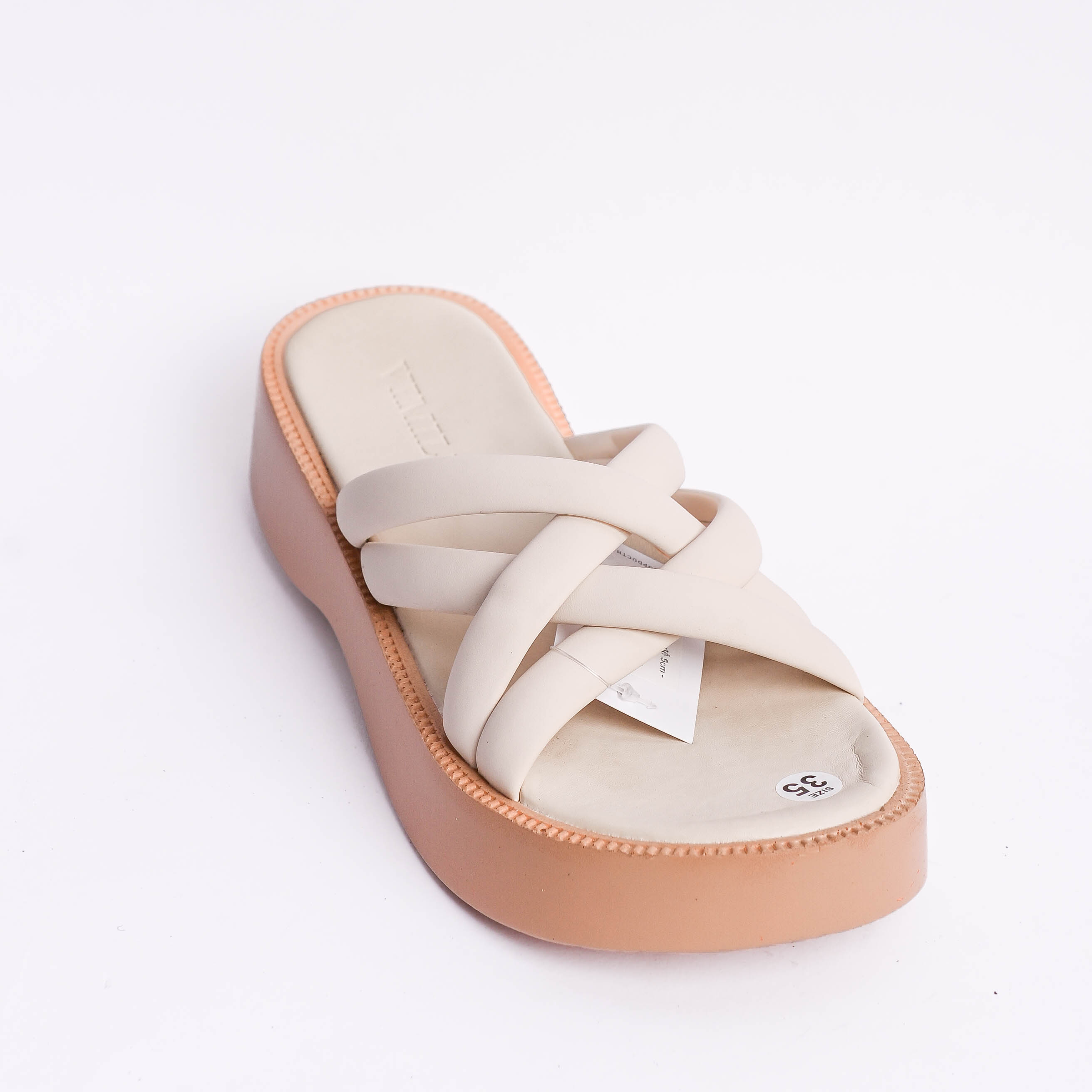 Dép quai ngang nữ đế bằng 4cm