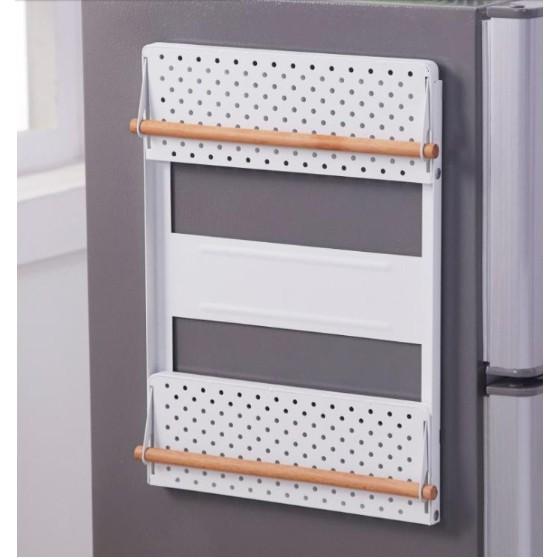 Kệ nam châm tủ lạnh gấp gọn JAPAN DECO  - gọn gàng gia đình bạn